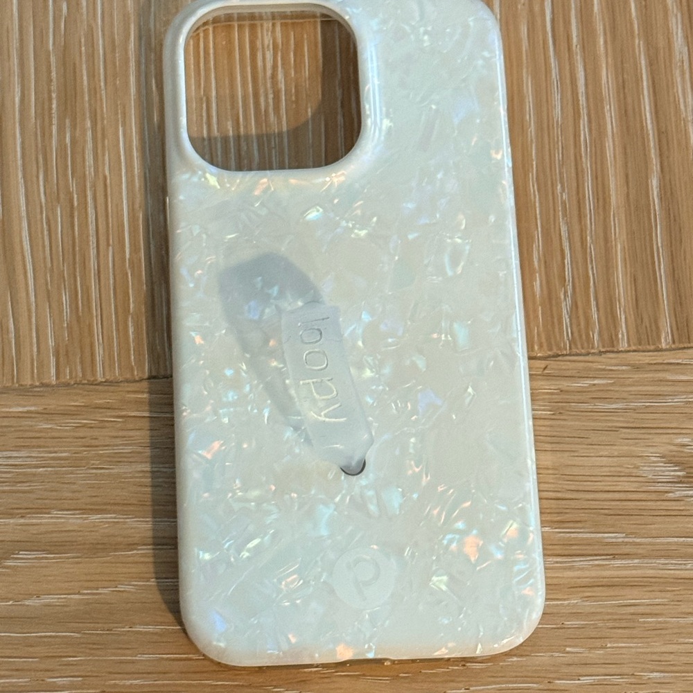Loopy Case Iridescent White Phone Case